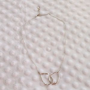 Chloe + Isabel teardrop link silver necklace
